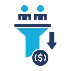 Sales Funnel Icon