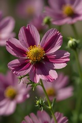 Obraz premium pink cosmos flower