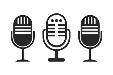 vector microphone icon