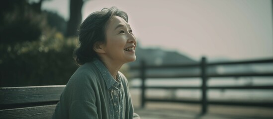 Fototapeta premium 高齢の日本人女性