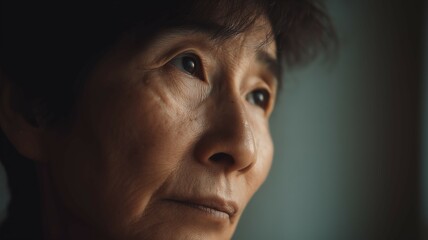 Fototapeta premium 高齢の日本人女性