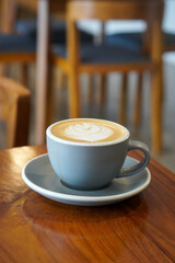 Macadamia latte, captured on April 24, 2025. A smooth blend of espresso and creamy macadamia milk, offering a nutty aroma and rich, velvety flavor