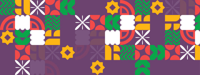 Abstract background of geometric shapes, for textiles, backgrounds, stationery, and packaging designs