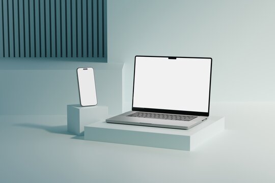 Responsive Web Design and website Mockup, Devices Mock up, Smartphone desktop tablet laptop template Mockup