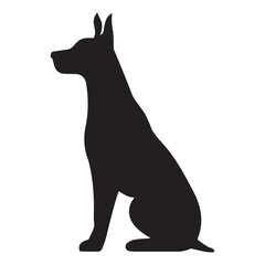 Pet dog icon symbol template vector illustration.