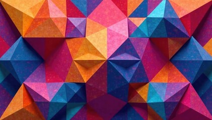 Fototapeta premium Abstract geometric shapes forming a repeating design , print, digital, repeat
