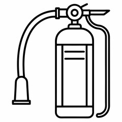 fire extinguisher vector