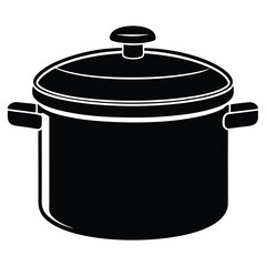 Pressure Cooker Vector – Kitchen Appliance Illustration for Cooking, Design & Graphic Use