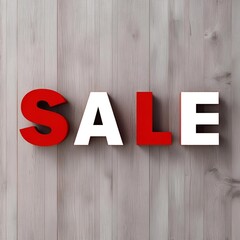 Background word sale, discount, merchandise, promotion, red, store - Generative Ai

