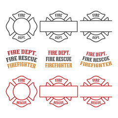 Fire Department Badges and Emblems