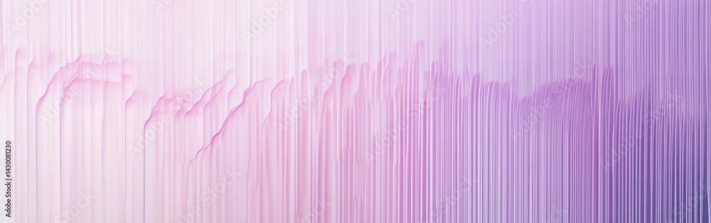 Aufkleber Pastel lavender and pink dashed lines dissolving in a soft gradient abstract background texture