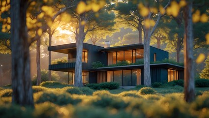 old house in the woods