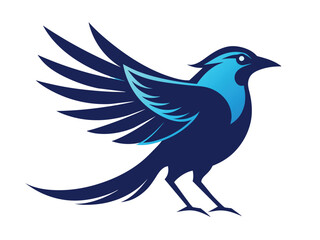 modern design of bird 