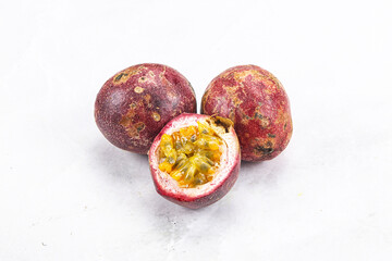 Tropical exotic Maracuya Passion fruit