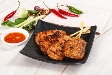 Thai Street foof pork satay