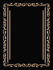Premium Scroll Frame with Ornamental Touch