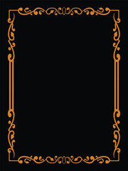 Romantic Ornamental Frame for Premium Use