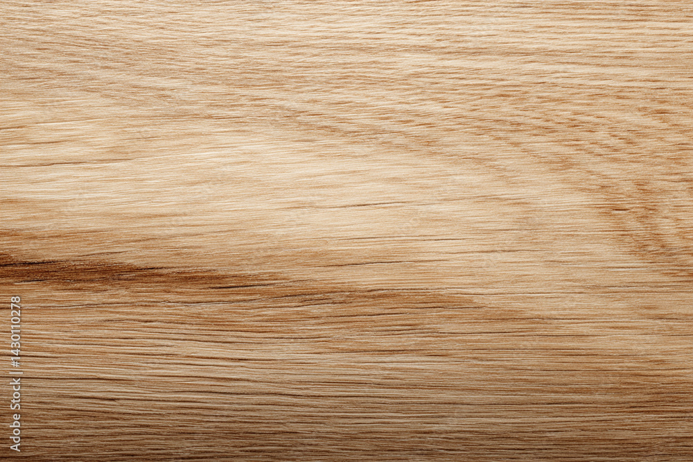 Aufkleber smooth oak wood texture with natural grain patterns, showcasing warm and earthy tone. perfect for ba