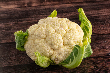 Fresh cauliflower cabbage for cooking