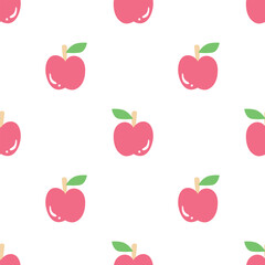 Apple seamless pattern design for background, wallpaper, carpet, textile design, fabric, blanket, blanket for kids, card, wrapping paper, notebook , diary cover, tile design, decoration and etc.