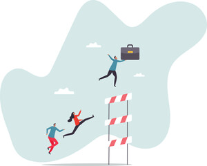 Skill level or experience to overcome challenge and succeed, personal development or improvement, professional or expert level.character for design.