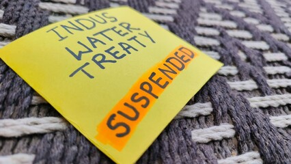 Indus Water Treaty Suspended: Geopolitical Implications, Water Scarcity, India-Pakistan Relations,...