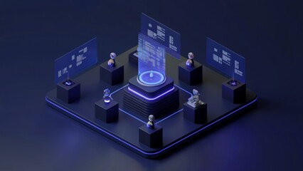 Advanced AI Infrastructure: Enterprise-Grade AI Infrastructure for Data Processing ,Secure AI Infrastructure for Business Intelligence , Future-Ready AI Infrastructure with Holographic Display Techno