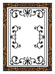 Royal Style Wedding Frame Design