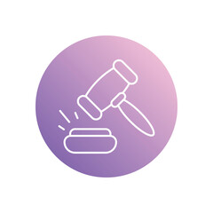 Gaval icon vector stock illustration