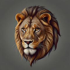 Fototapeta premium portrait of a lion