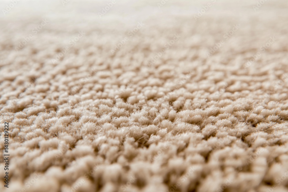 Leinwandbilder soft beige carpet fibers glisten in gentle sunlight, creating a warm and inviting atmosphere, with a