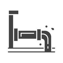 Pollution icon vector image. Suitable for mobile apps, web apps and print media.