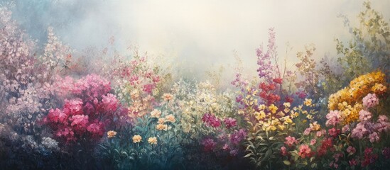 Vibrant Floral Garden