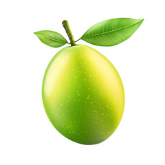 Green mango with leaf pg