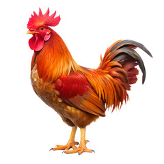 Fototapeta premium red chicken rooster