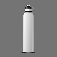 vector illustration of a bottle