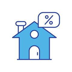 Discount icon vector stock illustration