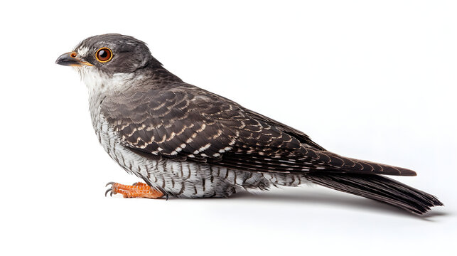A common buzzard and pheasant in the wild with brown feathers and green grass