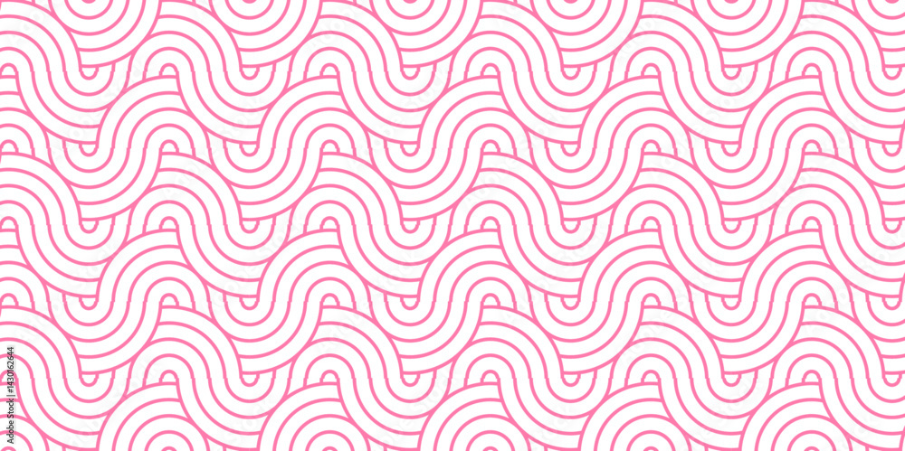 Poster overlapping pattern minimal diamond geometric waves spiral transparent and abstract circle wave line