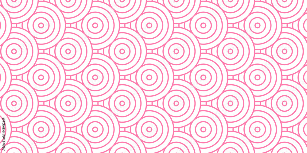 Poster overlapping pattern minimal diamond geometric waves spiral transparent and abstract circle wave line