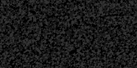 Fototapeta premium Minimal black and gray overlapping cube square low polygon texture wallpaper. abstract surface creative diamond pattern corporate. Vector polygon Mosaic triangle overlap texture background.