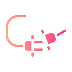 plug gradient icon