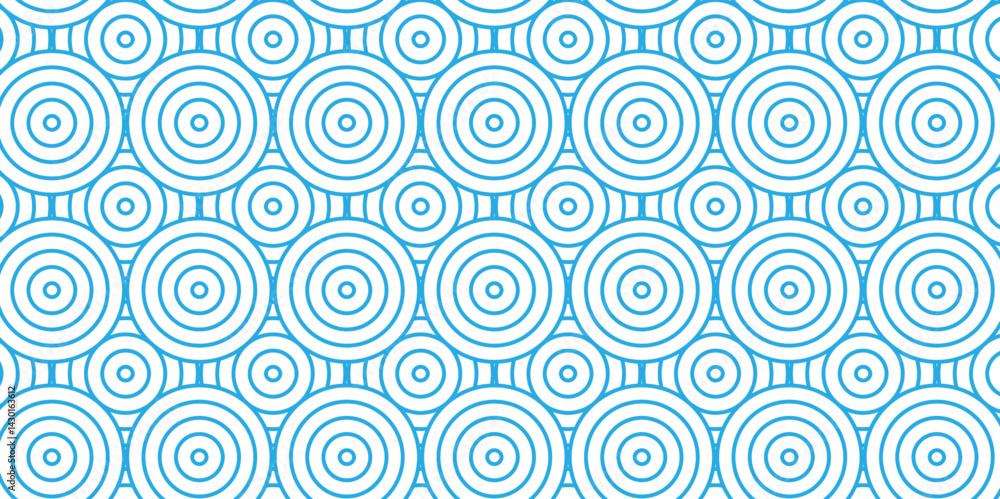 Poster overlapping pattern minimal diamond geometric waves spiral transparent and abstract circle wave line