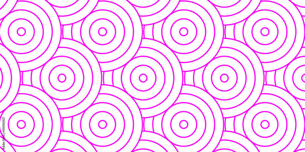 Poster overlapping pattern minimal diamond geometric waves spiral transparent and abstract circle wave line
