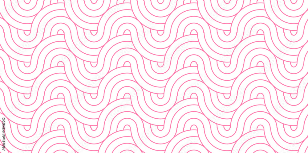 Poster overlapping pattern minimal diamond geometric waves spiral transparent and abstract circle wave line