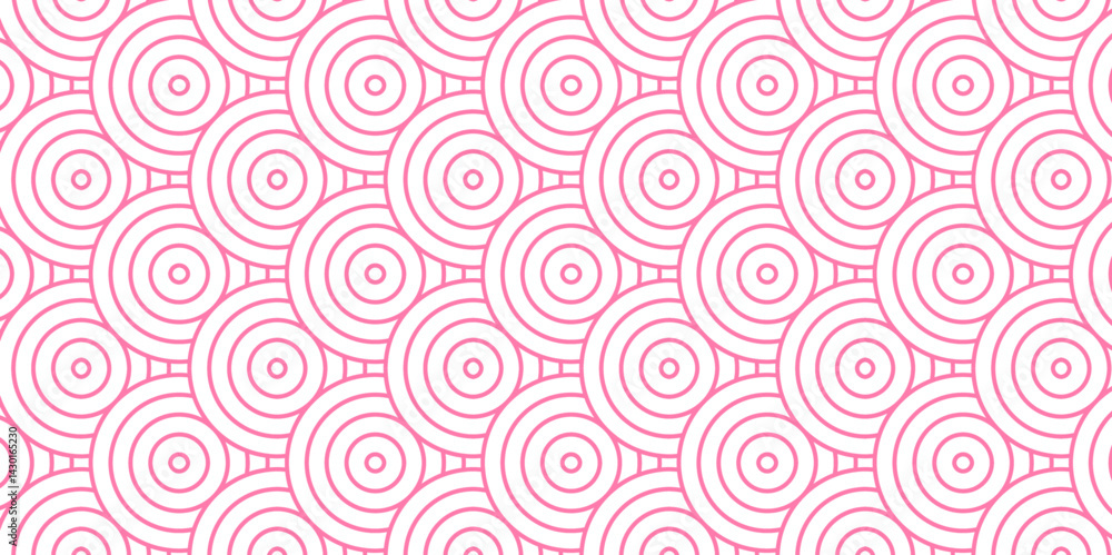 Poster overlapping pattern minimal diamond geometric waves spiral transparent and abstract circle wave line