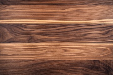 Obraz premium Rich, warm walnut wood grain, horizontal planks