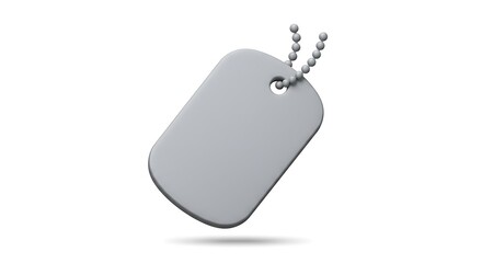 Fototapeta premium Metal Dog Tag