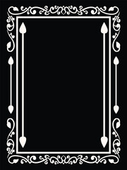 Romantic Detailed Ornamental Frames for Wedding Ceremonies