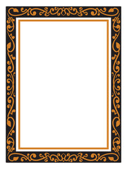 Wedding Save the Date Ornamental Frames Vector